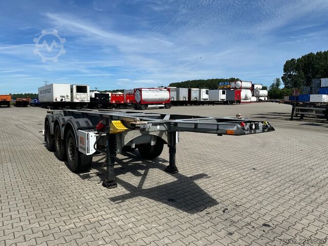 Transporte de contenedores Van Hool 20FT ADR CHASSIS / EMPTY WEIGHT 3.280kg / SAF D...