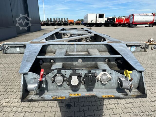 Transporte de contenedores Van Hool 20FT ADR CHASSIS / EMPTY WEIGHT 3.280kg / SAF D...