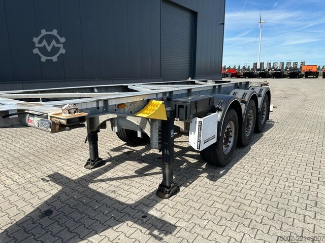 Transporte de contenedores Van Hool 20FT ADR CHASSIS / EMPTY WEIGHT 3.280kg / SAF D...