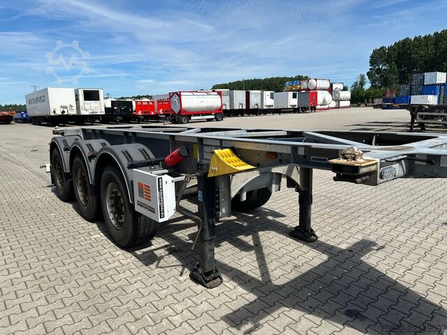 Transporte de contenedores Van Hool 20FT ADR CHASSIS / EMPTY WEIGHT 3.280kg / SAF D...