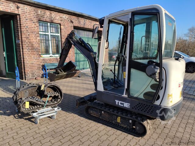 Mini bager Terex TC 16