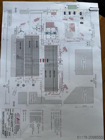 1999 CM Roller blinds for drying chairs or similar painted products CM 