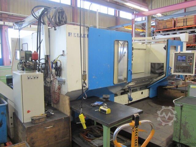 горизонтальный обрабатывающий центр HELLER PFU 3