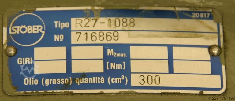 регулируемая коробка передач Stöber R27-1088