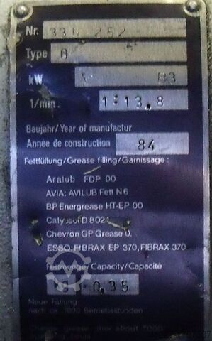 Transmisioni 1:13,8 unbekant 0