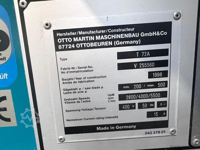 Formátovacia píla Martin T72A