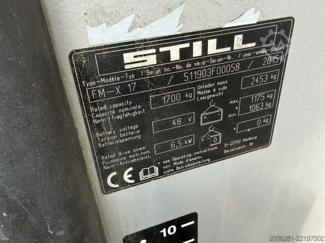 Regalni viličar Still FM-X17