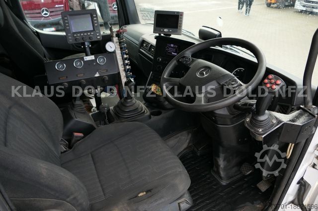 Barredora de calzadas MERCEDES-BENZ Arocs 1840  Straßenkehrmaschine BH 9 Kamera