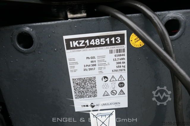Other linde P 60 Z Schlepper Batterie 25/2017