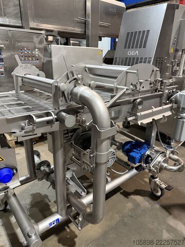 2021/2 Linha de formação, cobertura e fritura de 600 mm. GEA Various