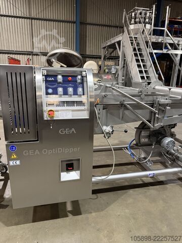 2021/2 Linha de formação, cobertura e fritura de 600 mm. GEA Various