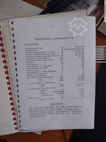 Drehmaschine-konventionell-elektronisch CMT Expert 200