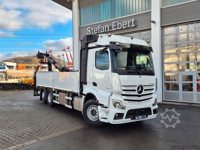  Mercedes-Benz Actros 2545 L 6x2 Hiab L-HIPRO 235 DLS-3