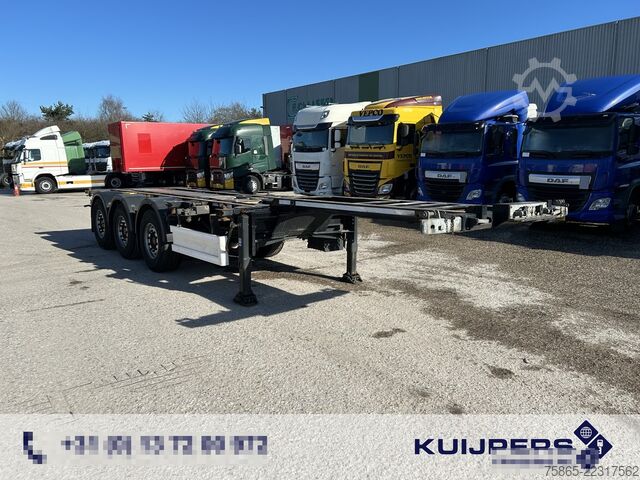 Transporte de contentores Renders Euro 800 / Multi Container Chassis / 20-30-40-4...