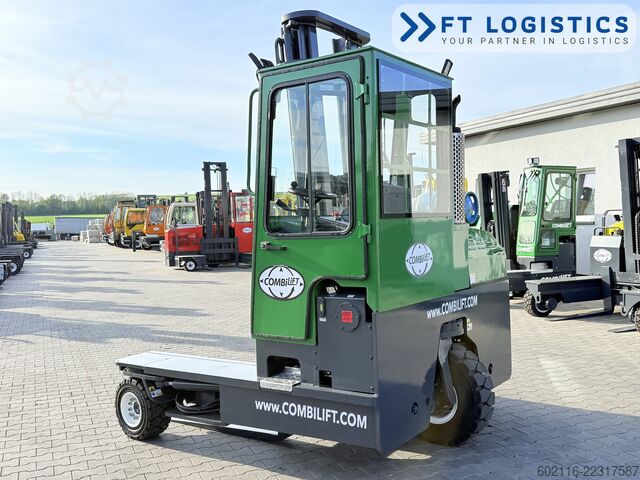 Carretilla retráctil de 4 vías Combilift C4000 GAS DUPLEX 4350 FREE-LIFT POSITION