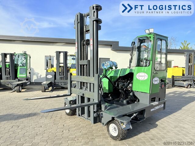 Carretilla retráctil de 4 vías Combilift C4000 GAS DUPLEX 4350 FREE-LIFT POSITION