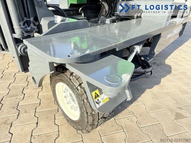 Carretilla retráctil de 4 vías Combilift C4000 GAS DUPLEX 4350 FREE-LIFT POSITION
