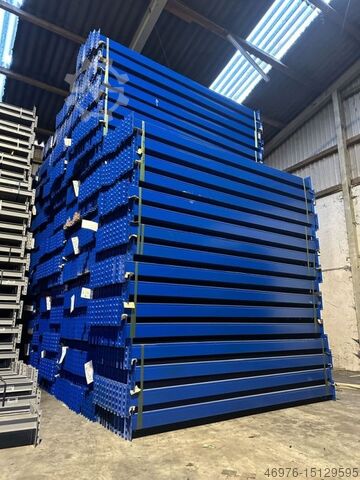 Korkeahyllyvarasto kuormalavahyllystö hyllystöt SSI Schäfer PR600 / St. 8.000x1050 mm / Tr. 2.900 mm / 15,10 lfm.