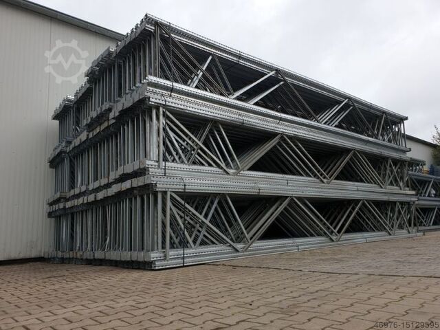 Korkeahyllyvarasto kuormalavahyllystö hyllystöt SSI Schäfer PR600 / St. 8.000x1050 mm / Tr. 2.900 mm / 15,10 lfm.