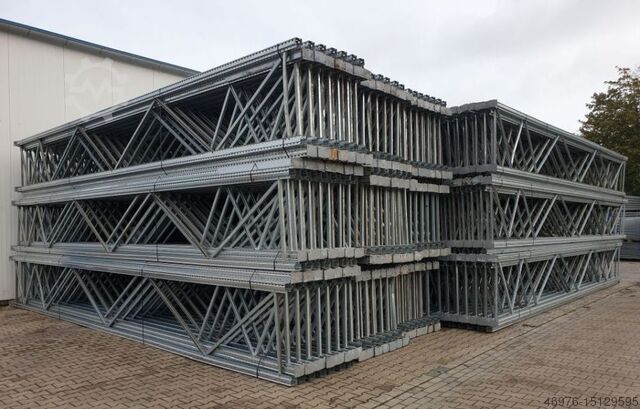 Korkeahyllyvarasto kuormalavahyllystö hyllystöt SSI Schäfer PR600 / St. 8.000x1050 mm / Tr. 2.900 mm / 15,10 lfm.