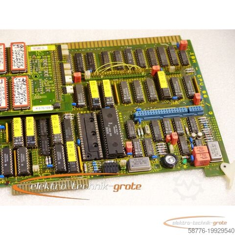 Siemens onderdeel Siemens IBH - CPU 86/3 H1.1.034 L2 Z.-Nr. 0398 E Stand 00 gebraucht guter Erhaltungszustand