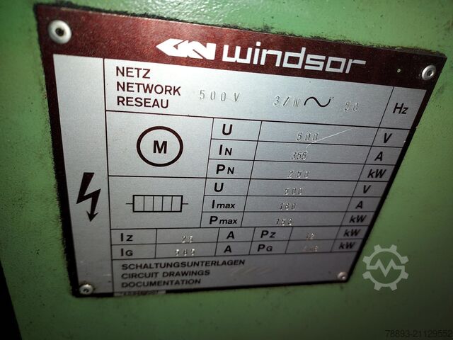 Mašina za brizganje plastike, remontovana 2018. godine Windsor W2700 -bis 3200to