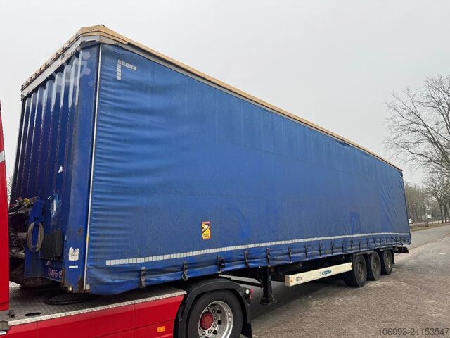 Sliding tarpaulins Krone 3 ass mega oplegger  10 gts wielen
