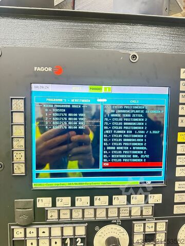 Torno CNC com eixo Y Geminis Geminis Goratu GHT-4 G4-800