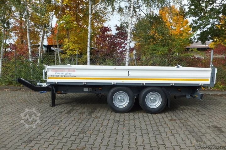 Przyczepa wywrotka Möslein TTD 13  13 t GG Tandem Kipper-- Neufahrzeug --