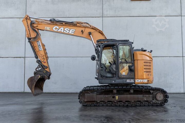 Excavadora sobre orugas CASE CX 145 D SR