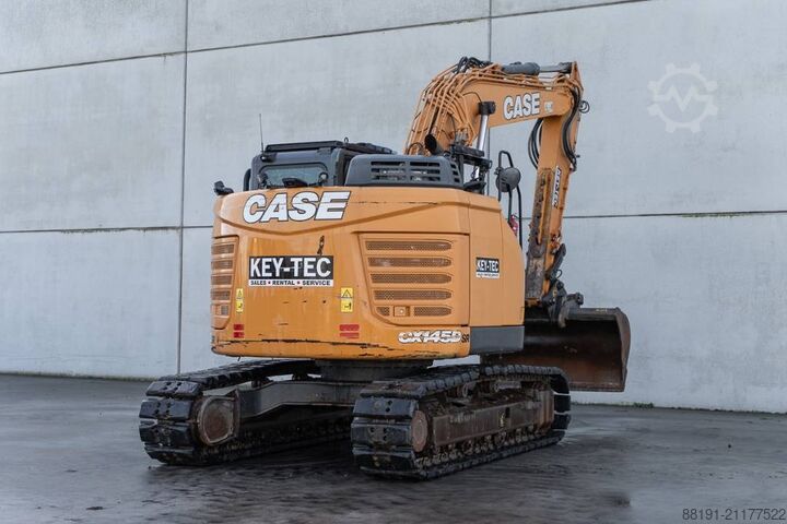 Excavadora sobre orugas CASE CX 145 D SR