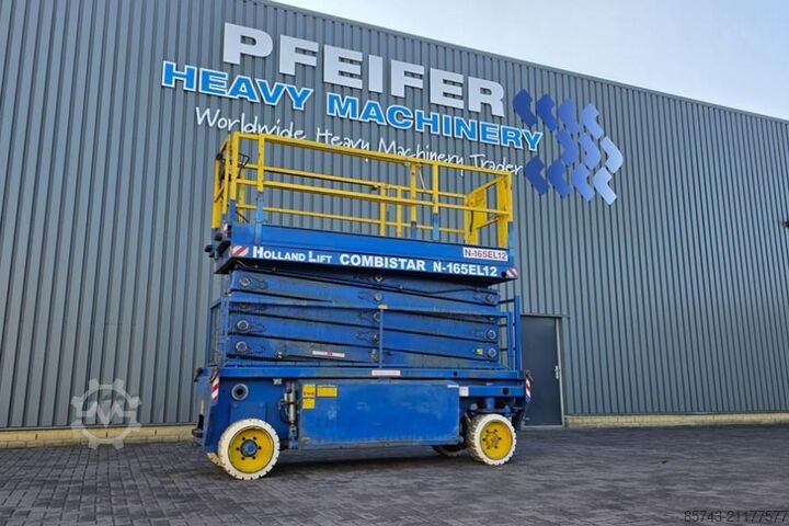 Škarjasto dvigalo Holland Lift Combistar N-165EL12 Electric, 18.5m Working Height
