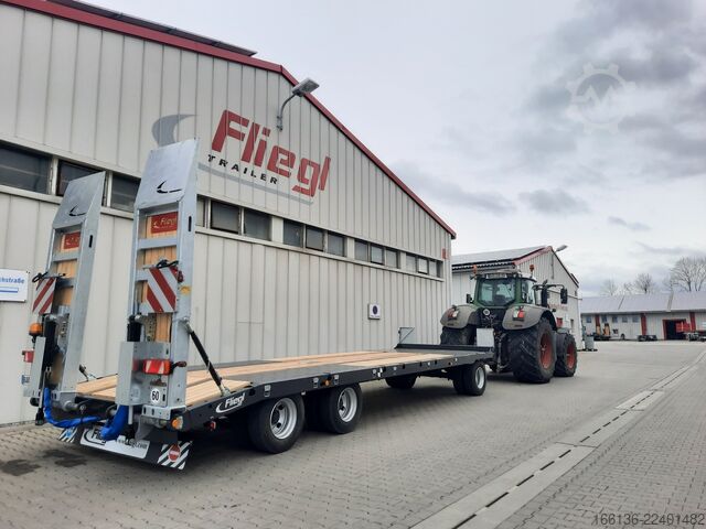  Fliegl Tiefladeanhänger DTL 300 P Agrar 5,9m