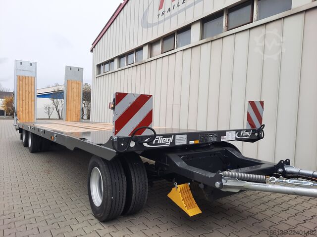  Fliegl Tiefladeanhänger DTL 300 P Agrar 5,9m