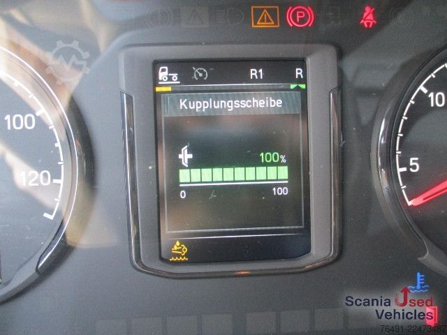 Ledusskapja kravas automašīna Scania R 450 B6x2*4NB Kühlkoffer-Durchladezug mit Lbw.