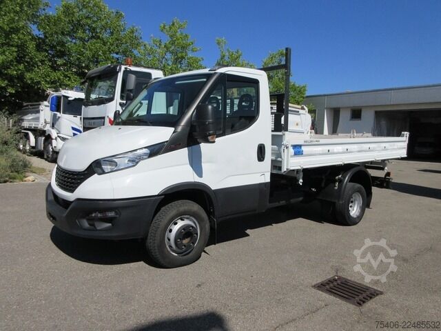 Driezijdige kipper bestelwagen iveco Daily 70-180 Dreiseitenkipper, AHK, Klima