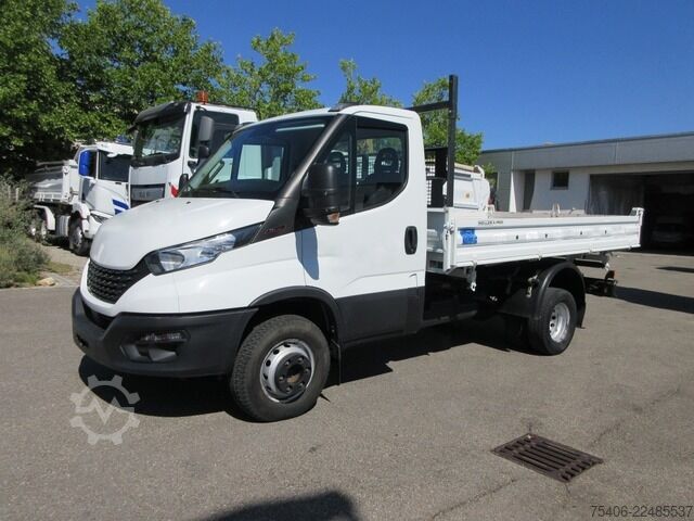 Kiepwagen bestelauto iveco Daily 70-180 Dreiseitenkipper, AHK, Klima