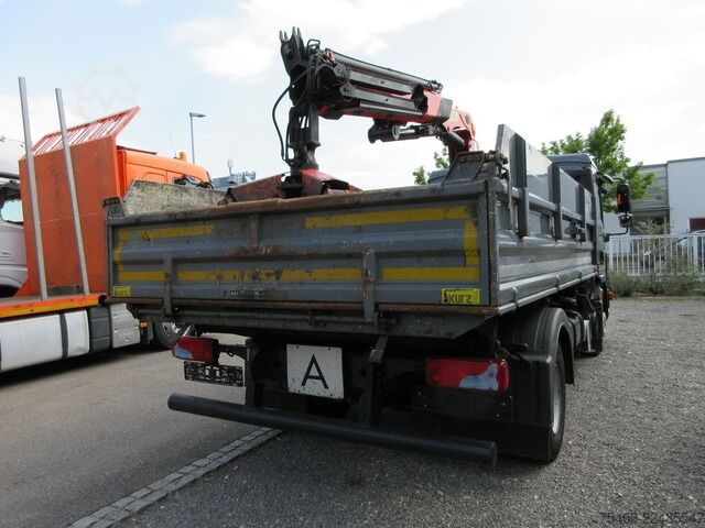 Kiepwagen man TGL 12.220 4x2 BB,Palfinger PK8501,Schrottspinne