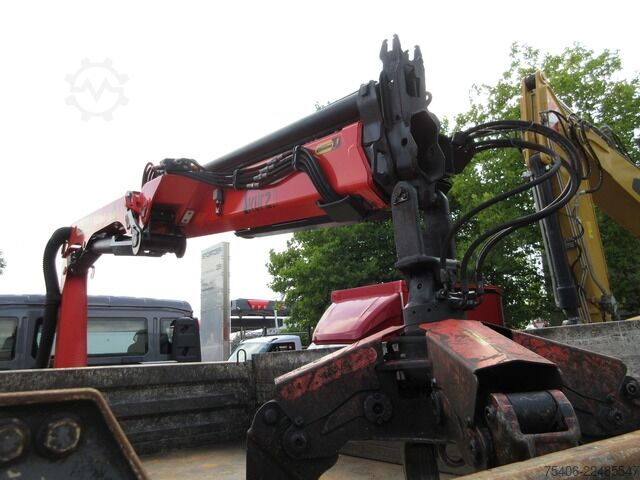 Kiepwagen man TGL 12.220 4x2 BB,Palfinger PK8501,Schrottspinne