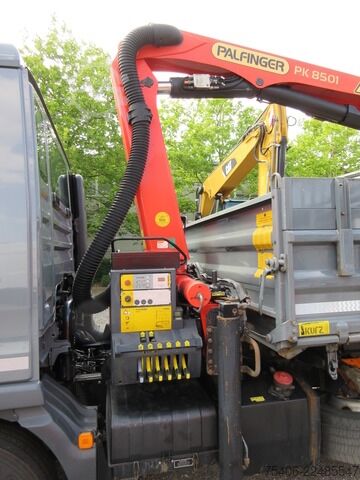 Kiepwagen man TGL 12.220 4x2 BB,Palfinger PK8501,Schrottspinne