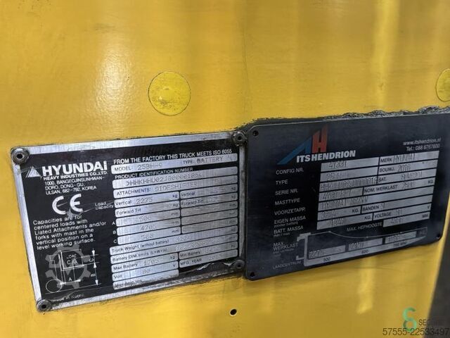 Forklift Hyundai 25BH 9