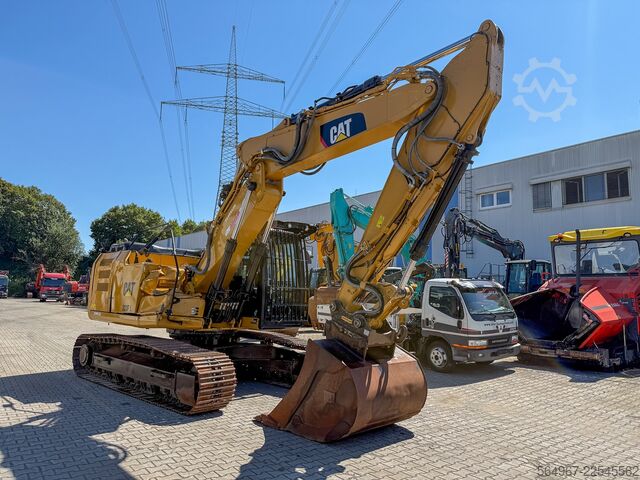 Beltegraver Caterpillar 323FL Kettenbagger OQ70/75 vollhydr.