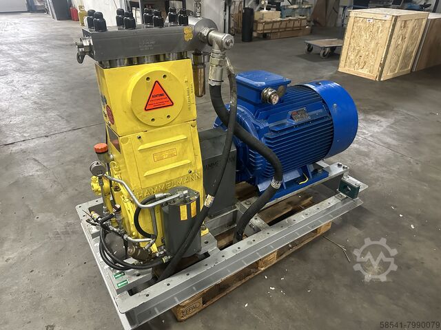 High pressure pump unit 650bar 72l/min 