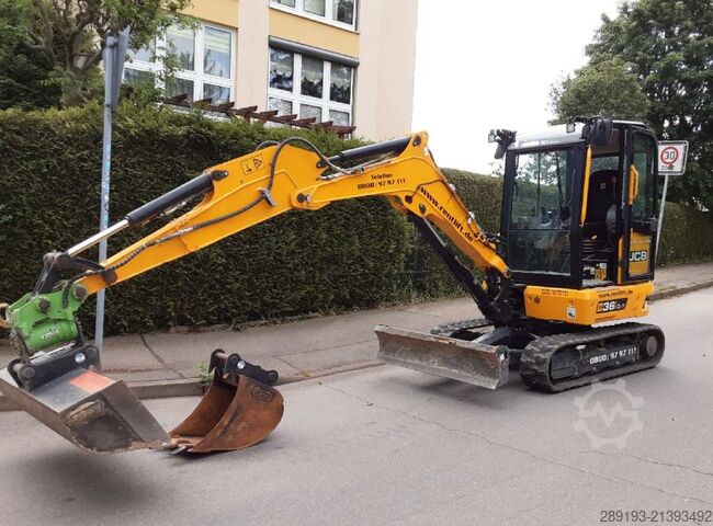 迷你挖掘机 JCB 36 C1 Diesel 3,6t +3 Löffel