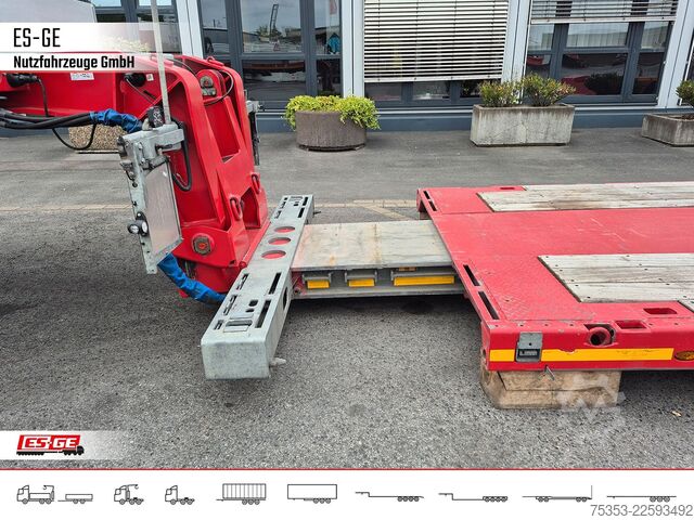 Tieflader-Sattelauflieger FAYMONVILLE MAX Trailer MAX510 Tiefbett 2x10 t