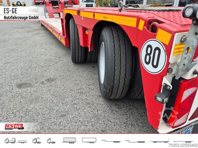 Tieflader-Sattelauflieger FAYMONVILLE MAX Trailer MAX510 Tiefbett 2x10 t