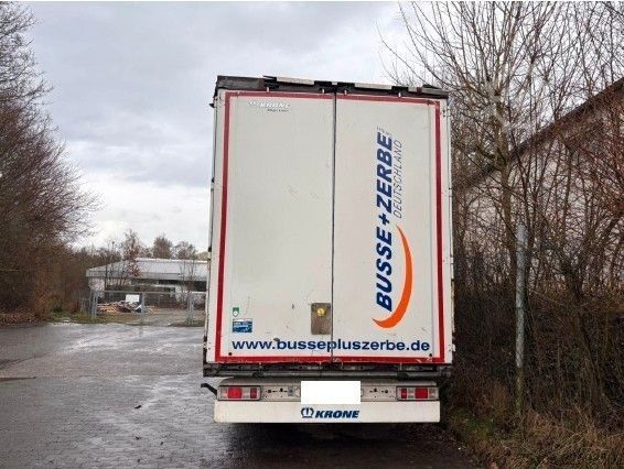 Otvorena poluprikolica s ceradom KRONE SZ Mega mit 435/50R19,5 Bereifung - Edscha - SAF