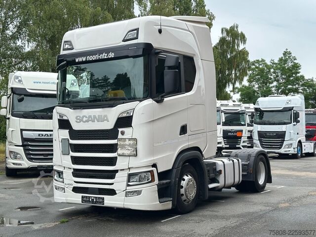 Camion de materiale periculoase SCANIA S450 ADR EXII/ EXIII Retarder ACC 2Tanks PTO