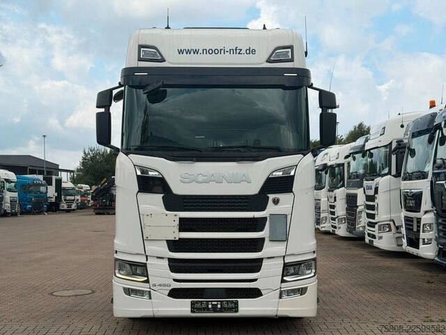 Camion de materiale periculoase SCANIA S450 ADR EXII/ EXIII Retarder ACC 2Tanks PTO