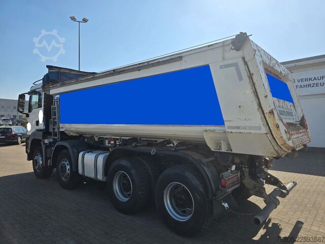 Basculantă MAN TGS 35.420 8x4BB Muldenkipper Schmitz Stahl